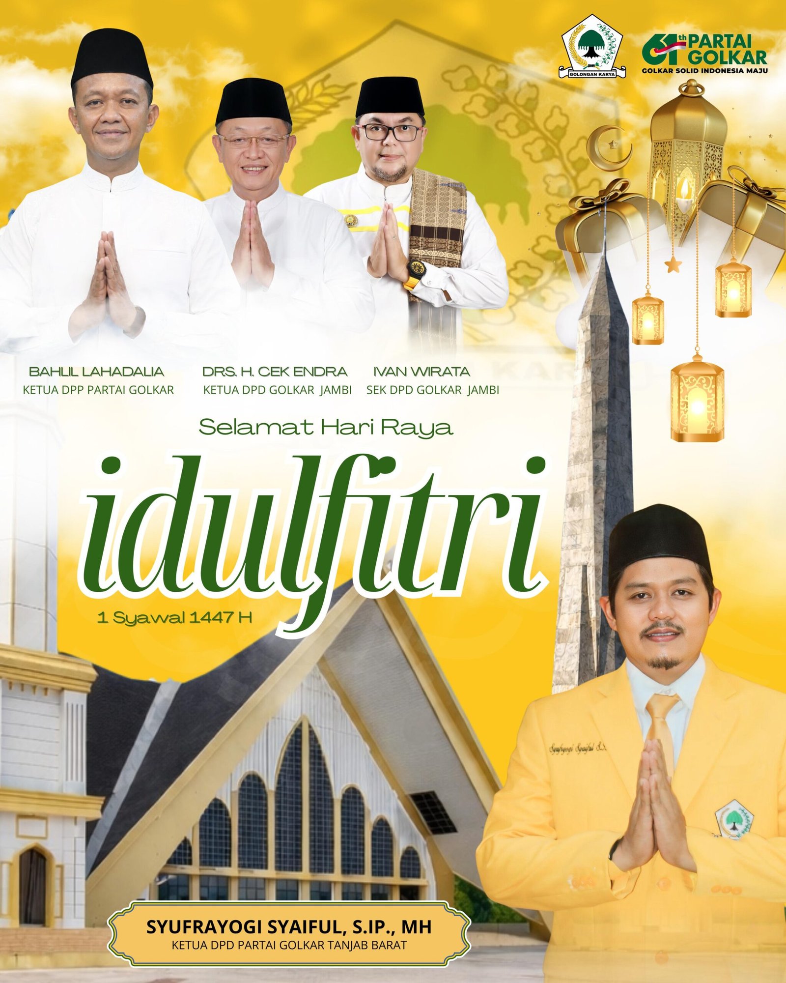 DPD Golkar Tanjab Barat