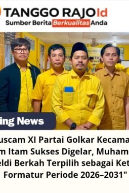 Muscam XI Partai Golkar Kecamatan Bram Itam Sukses Digelar, Muhammad Heldi Berkah Terpilih sebagai Ketua Formatur Periode 2026–2031